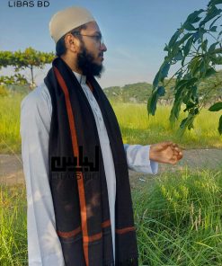 স্টাইলিশ কালো উলের শাল