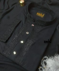 Arabic Calligraphy Punjabi Black
